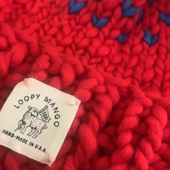 Free people x loopy mango edelweiss hat in color “ moody blue “ new without tags - Picture 3 of 5